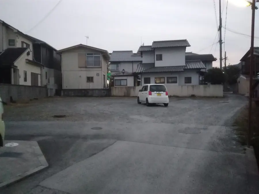 建設前の何もない土地