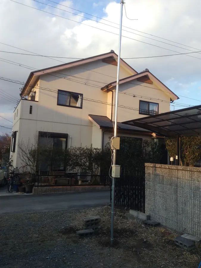 店主が関電への申請から行って造った仮設電源