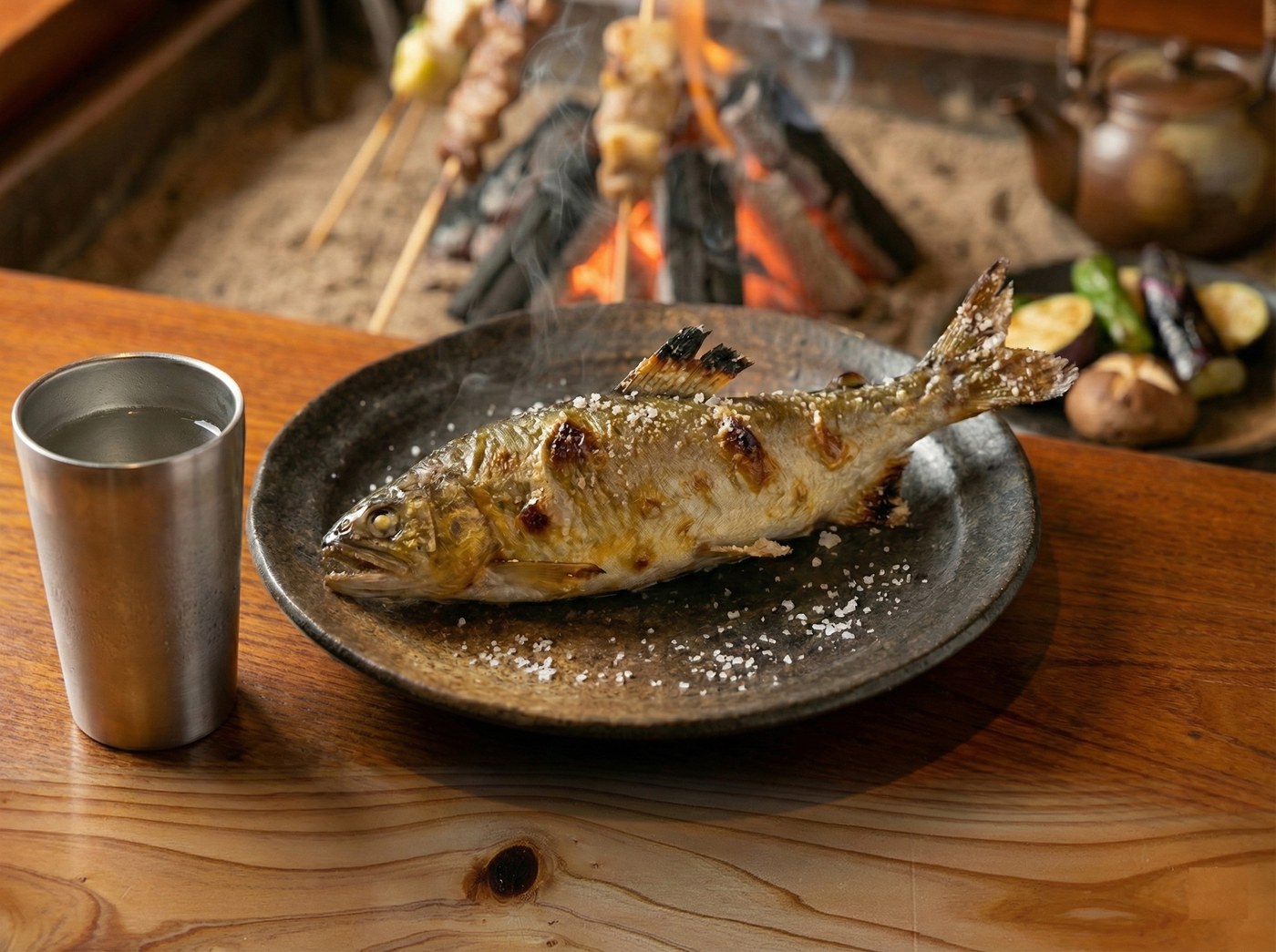 鮎の塩焼き
