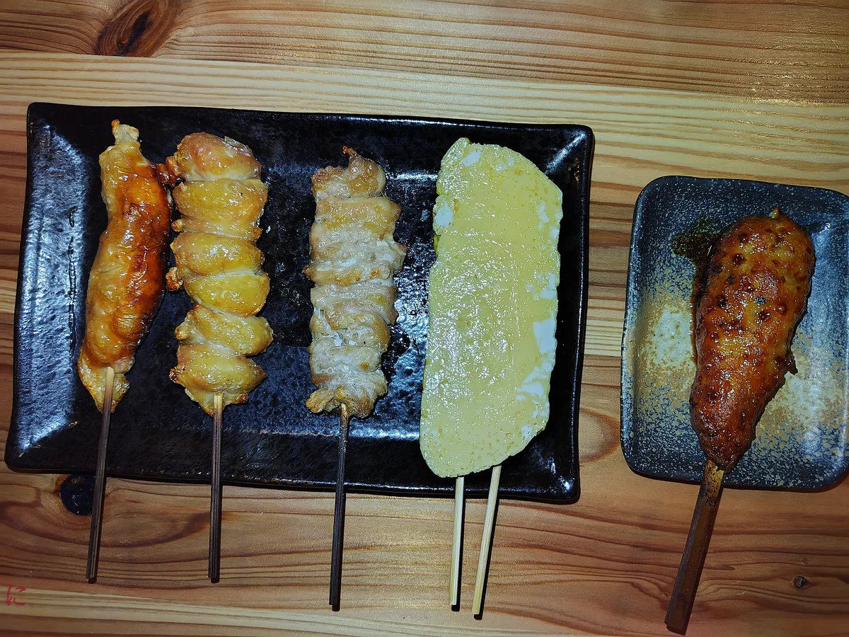 串の盛り合わせ